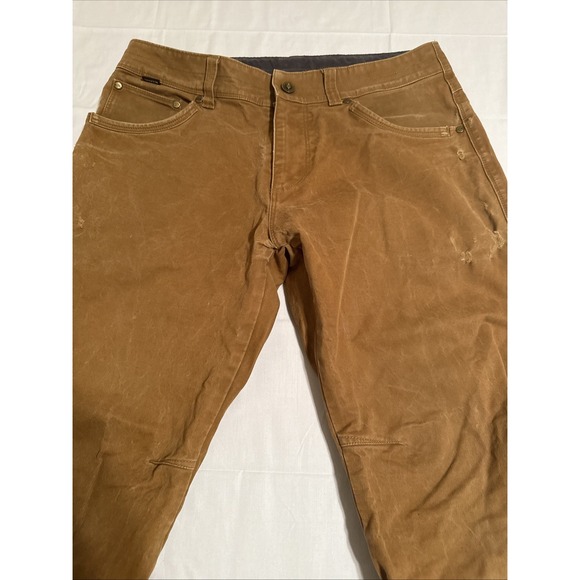 Kuhl Rydr Pants Mens 32x32 Brown Articulated Knee Stretch Workwear Outdoor - Picture 1 of 12